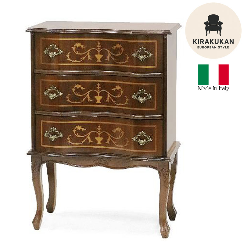 楽天市場】イタリア家具 クラウディオ 収納家具 小チェスト 電話台
