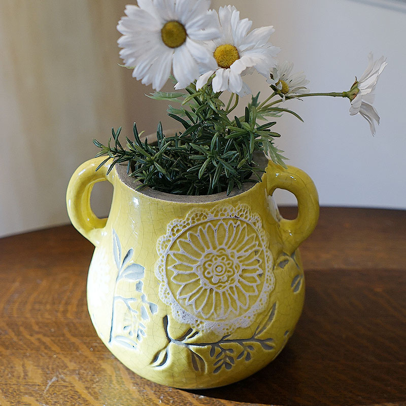 アンティーク 花瓶 陶器 置物 花入 インテリア グリーン 緑 アンティーク 花瓶 陶器 置物 花入 インテリア グリーン 緑