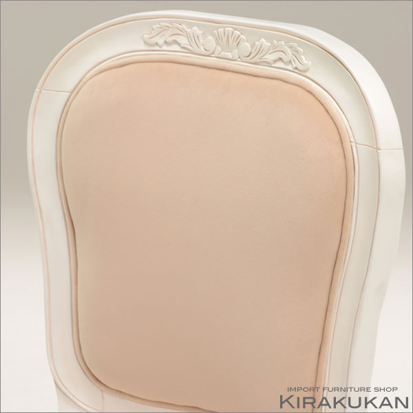 上品 Violetta ヴィオレッタ ダイニングチェア 椅子 白家具おしゃれ 輸入家具 クラシック ホワイト シャビーシック 姫系 姫家具 ロマンチック アンティーク家具 イタリア家具 フランス家具 ヨーロピアン インポート家具 ロココ調 Batesmartin Com