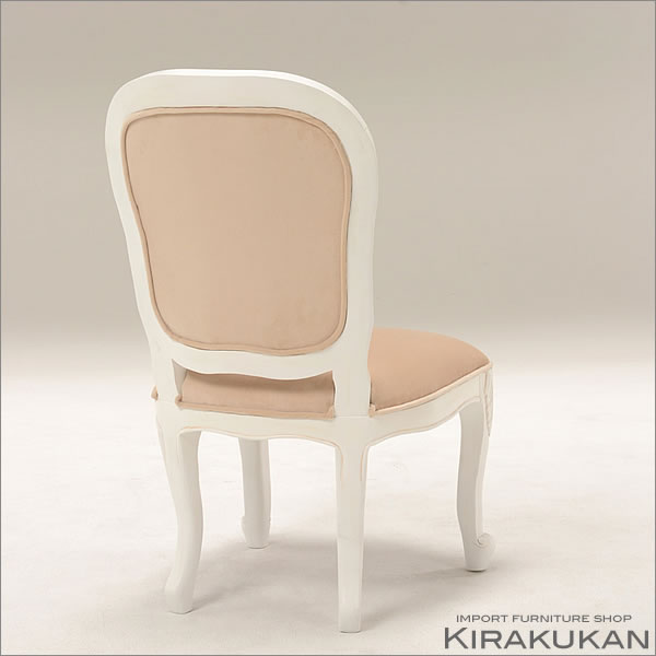 上品 Violetta ヴィオレッタ ダイニングチェア 椅子 白家具おしゃれ 輸入家具 クラシック ホワイト シャビーシック 姫系 姫家具 ロマンチック アンティーク家具 イタリア家具 フランス家具 ヨーロピアン インポート家具 ロココ調 Batesmartin Com