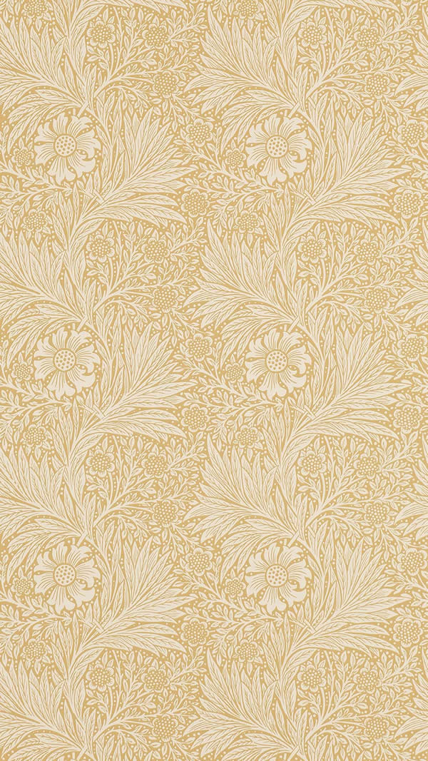 ウィリアムモリス 壁紙 マリーゴールド Marigold おしゃれ 壁紙 ウォールペーパー クロス 輸入壁紙 イギリス製 アンティーク 壁紙 植物 ボタニカル インテリア 本物 Morris M Lojascarrossel Com Br