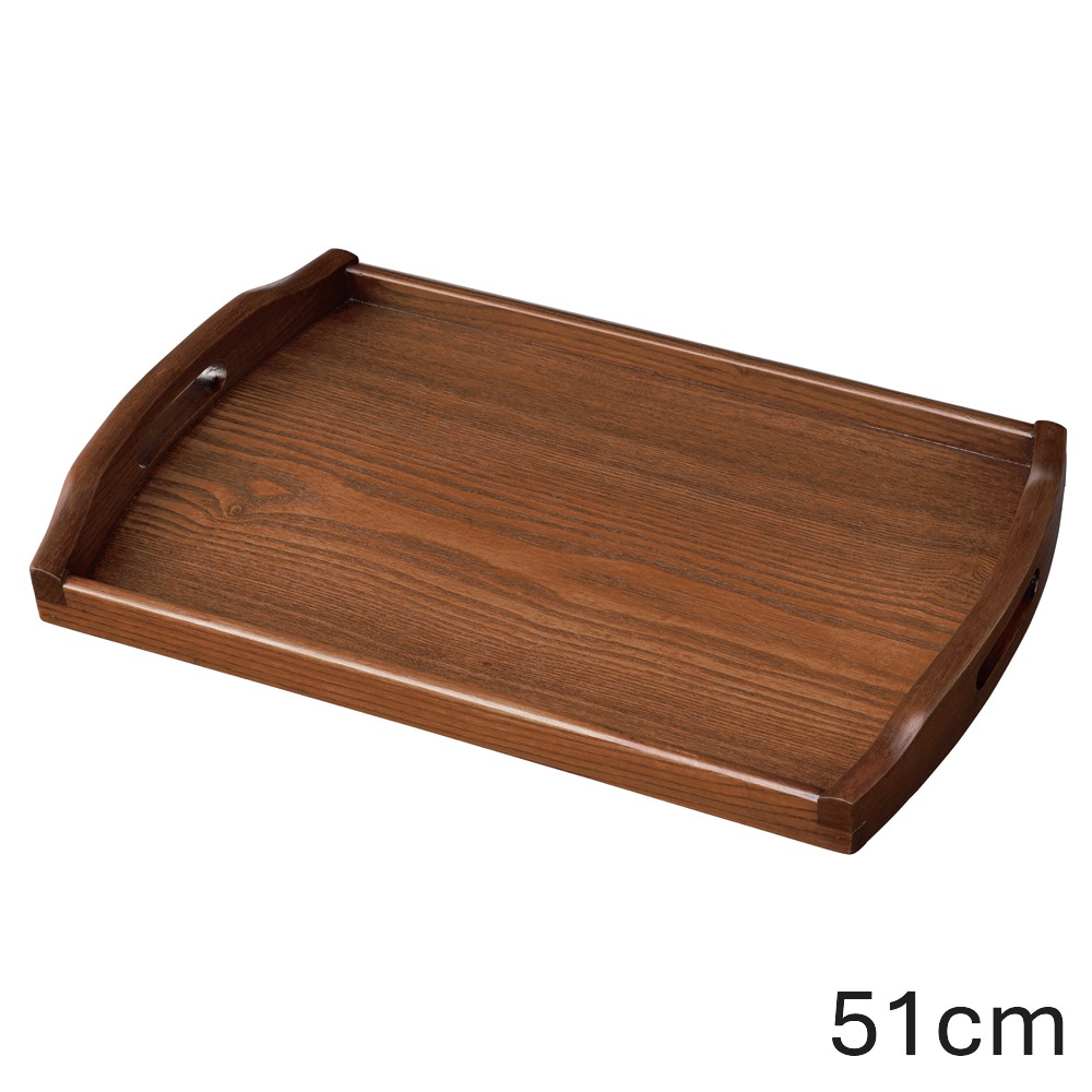 木製お盆　脇取盆 楽天市場】お盆 トレー 木製 脇取盆 黒 渕朱 45cm おぼん 長手盆