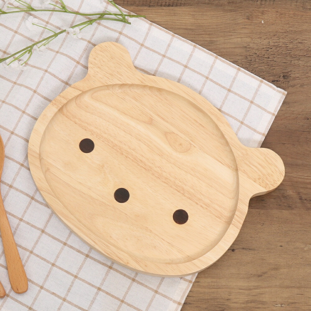 楽天市場】【20％OFF 3/4 20時〜】天然木製 うさぎさんプレート キッズ