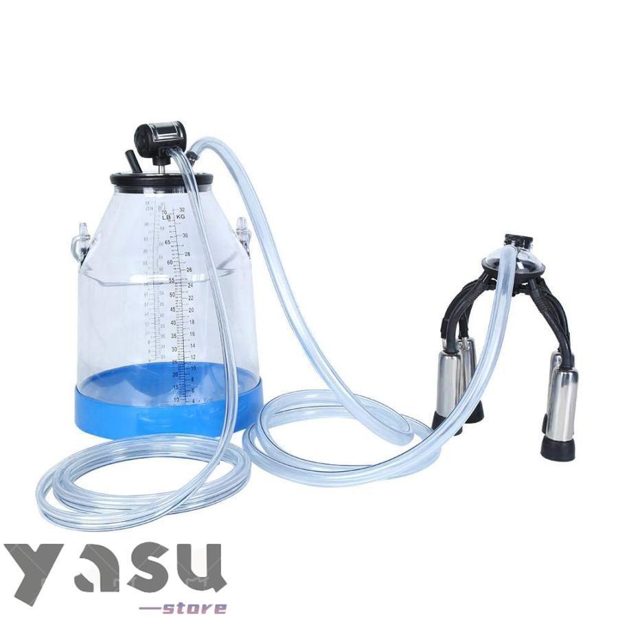 牛用酪漿器械、携帯型澄み切った32Lカウミルカー乳製品搾乳機バケットタンクバレル搾乳場用乳製品