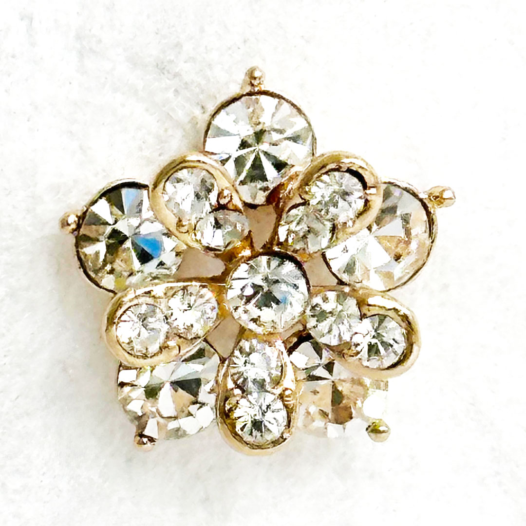 楽天市場】ブローチ ヴィンテージ 揺れるハートと雫のブローチ