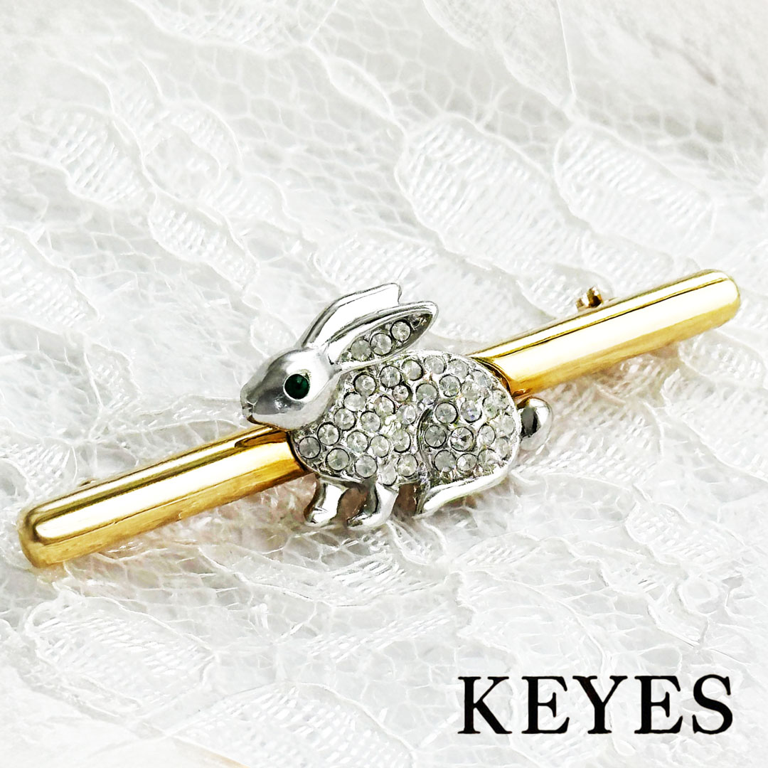 BIJOUX CASCIO ヴィンテージブローチ　カラフルな鍵デザイン BIJOUX CASCIO ヴィンテージブローチカラフルな鍵デザイン