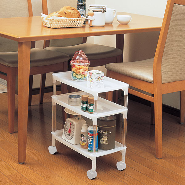 楽天市場】【在庫処分】ローテーブル下収納ワゴン【送料無料】 : 住マイル