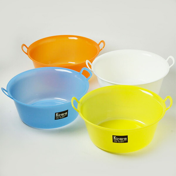 楽天市場 あす楽対応 たらい キララ12l 洗たく 足湯 靴洗い プラスチックの店キララ