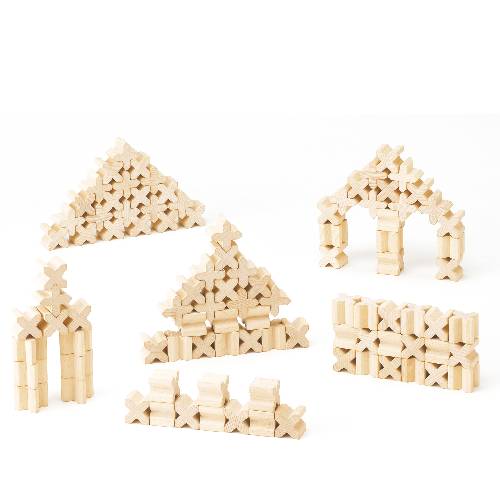 X（エックス）-BLOCKS・96・木箱入り口・入口（SE0009） 【セレクタ/SELECTA SPIELZEUG】※とり止める不可※貨物輸送無料（構成成分地方を除く）