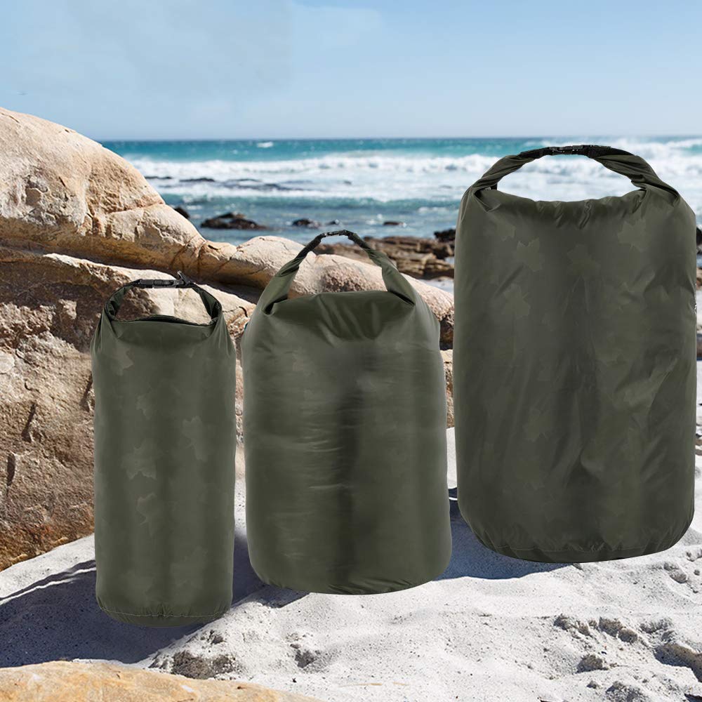 【楽天市場】ドライバッグ 防水バッグ 3点セット 8L/40L/70L ドラム型 折りたたみ リュック アウトドア 収納バッグ 軽量 防災