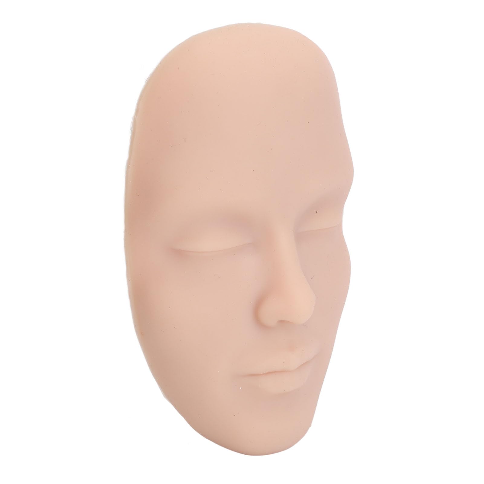 フェイシャル メイクアップ キット、再利用可能なフェイシャル メイクアップ キット シリコーン 3D リアルなフルフェイス ビューティー (明るい肌の色)|キラリラ店