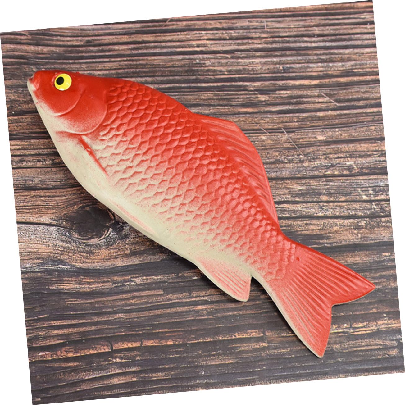 10個 シミュレーション泡魚 シミュレーション魚の置物 小さな 人工の魚 人工魚の飾り シミュレーション魚モデル 人工魚模型 人工の魚モデル デスクトップの魚の装飾 赤 フォーム｜キラリラ店