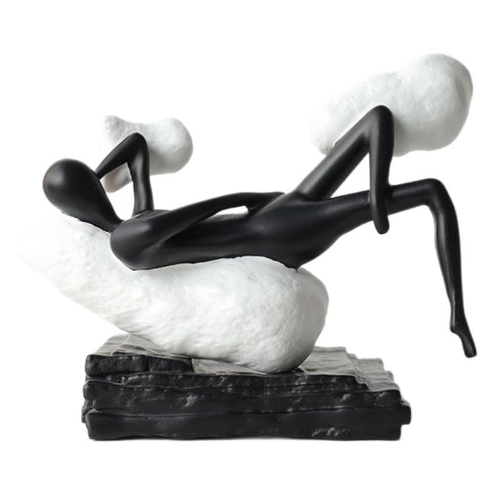 モダンな樹脂製フィギュア工芸品、装飾品、モデルハウス、営業オフィス、テレビ台、本棚、ワインキャビネット、室内装飾品｜キラリラ店