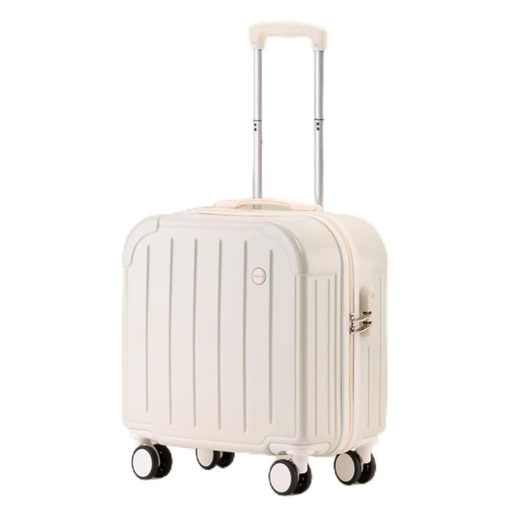 [] 小型生新しい旅行バッグ、旅行バッグ、小型、超軽さ、ファスナー手合い、機内持ち込み可、静音、旅する/出張/山登りに至適、男女兼用 (象牙色) 生活雑貨-その他-日用品雑貨・文房具・手芸