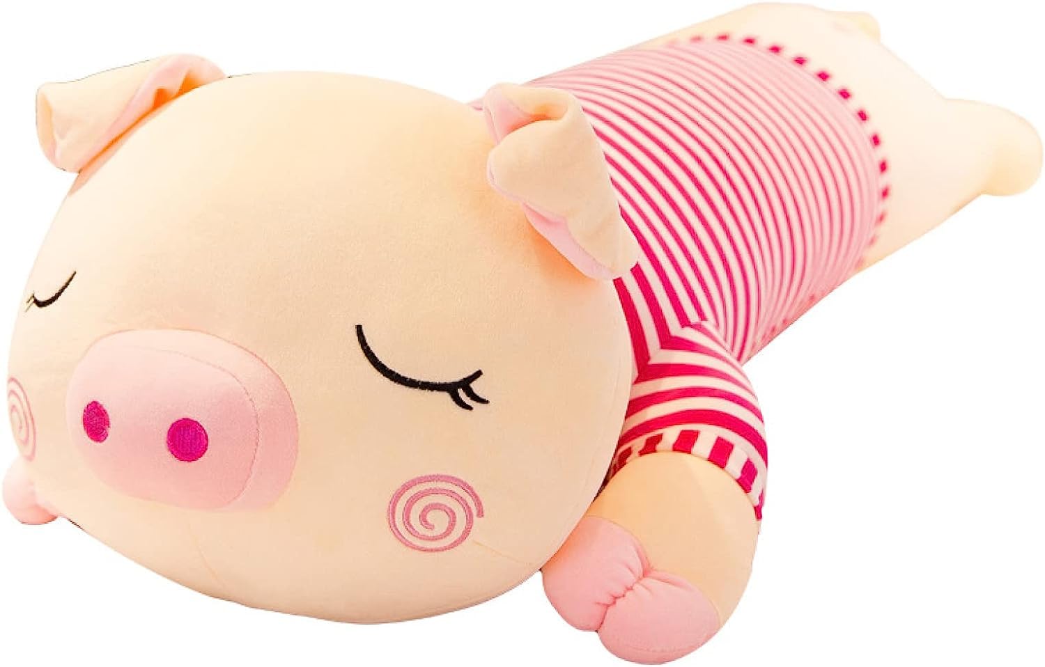 抱き枕 ぬいぐるみ 豚 クッション リアル 彼女へ インテリア おもちゃ 贈り物 ローズレッド 抱きまくら クッション 120cm 可愛い ふわふわ もちもち 大きい 誕生日 お祝い プレゼント ギフト インテリア ベッドルーム 縫いぐるみ｜キラリラ店
