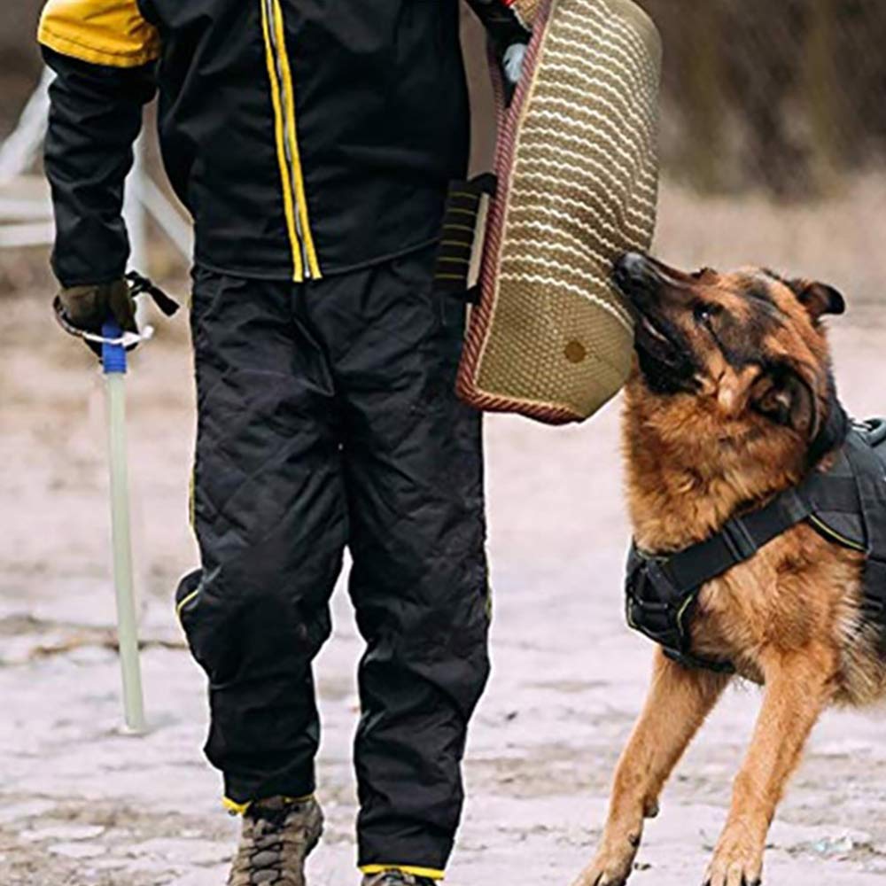犬咬傷防止袖 犬用 訓練袖 スリーブ カバー 左右手適用 噛む袖 片袖 (60x30cm)|キラリラ店