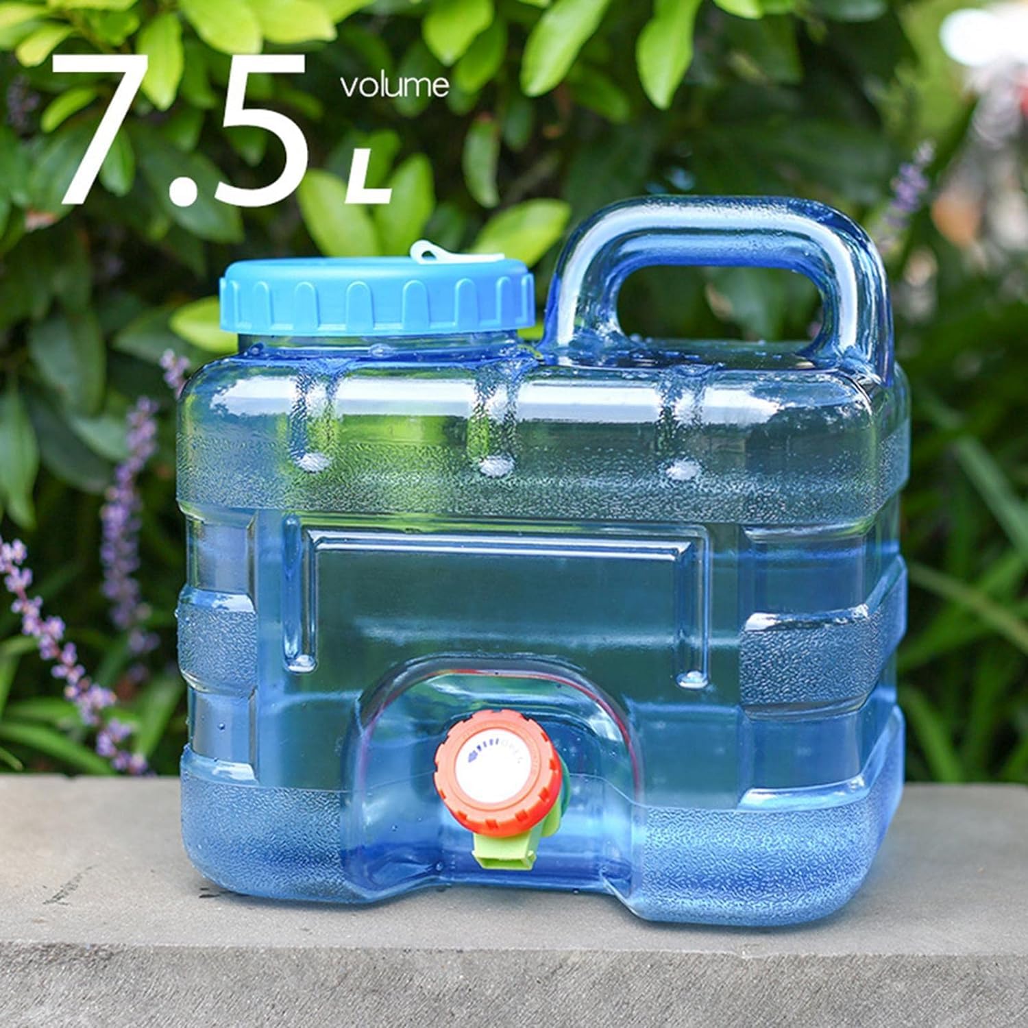 10Lお水貯蔵タンク 水貯蔵タンク 水の入れもの水道の栓付き添い人 多役立つこと水もの水井戸釣瓶大静電容量 丸焼き アウトドア 難民キャンプ