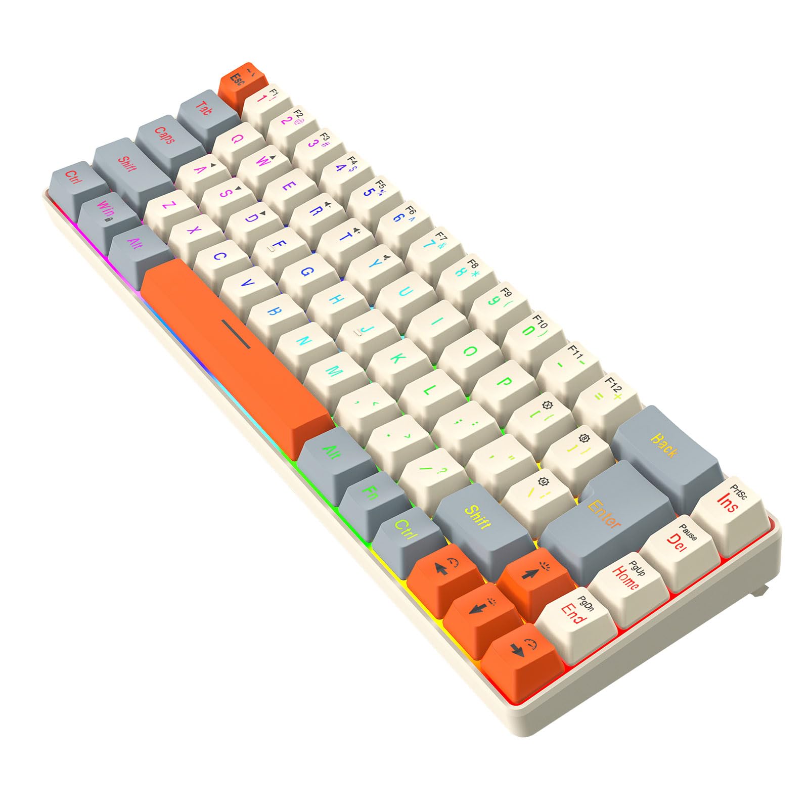 うしろ側ともし火 ゲーミングキーボード 68、万物の霊長科学技術に基づいた導線鍵盤 取りはらい能力のあるな 有線テレビ付き添い人 使い手向け