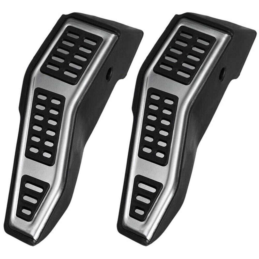 2 カースタイリングデッドフットレストパッド スポーツフットレストペダル 7 用｜キラリラ店
