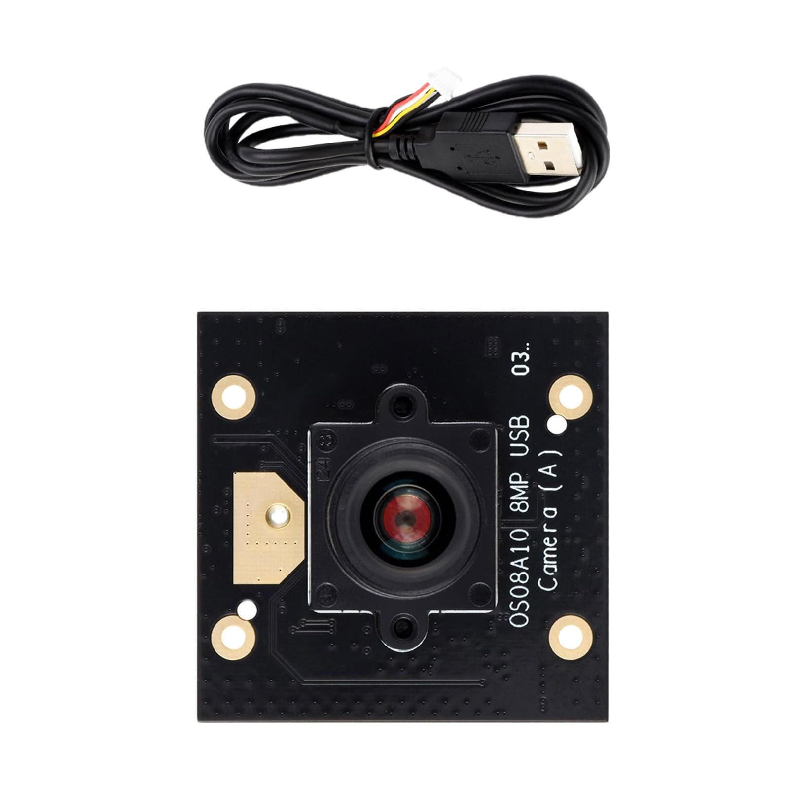 0810 感覚ベース 8 カメラモジュール工業用シャッターマシン 68 度広角 2.0 ポートアクセサリーコンピュータ カメラモジュール|キラリラ店