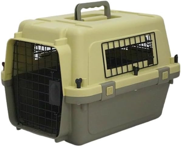 うす暗い薄墨色 飛行持ちはこび相応う愛玩動物クレート 大型犬用捉え所のない持ちはこび 多頭飼い適性