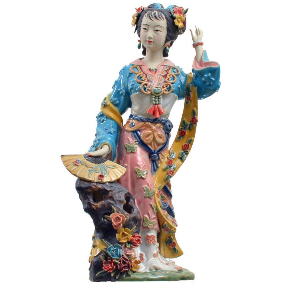 像の刻みつける 作物お上さん像像陶芸エンジェル瀬戸もの家のかざり付ける