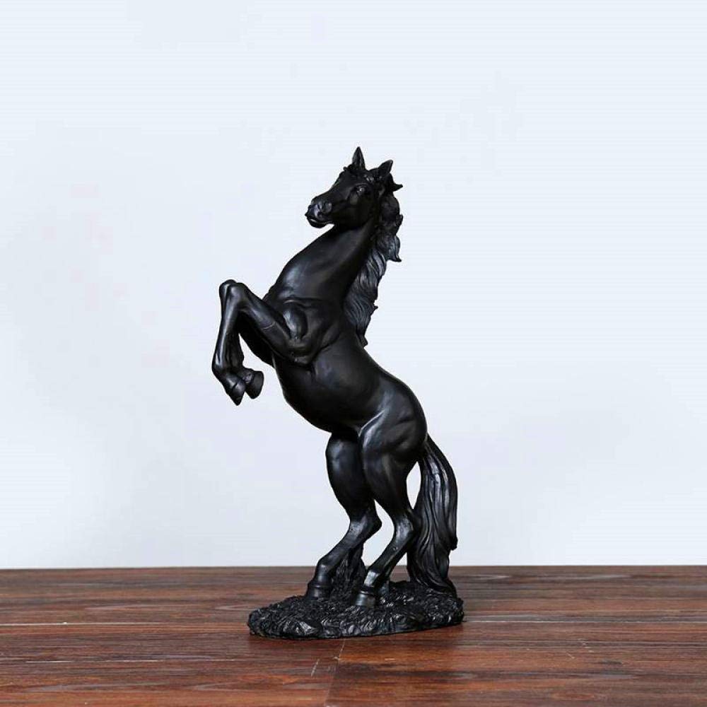 庭の刻みつけると塑像群 刻みつける像毛の荒物馬の塑像群飾りつけかざり付ける品芸術品家のかざり付ける