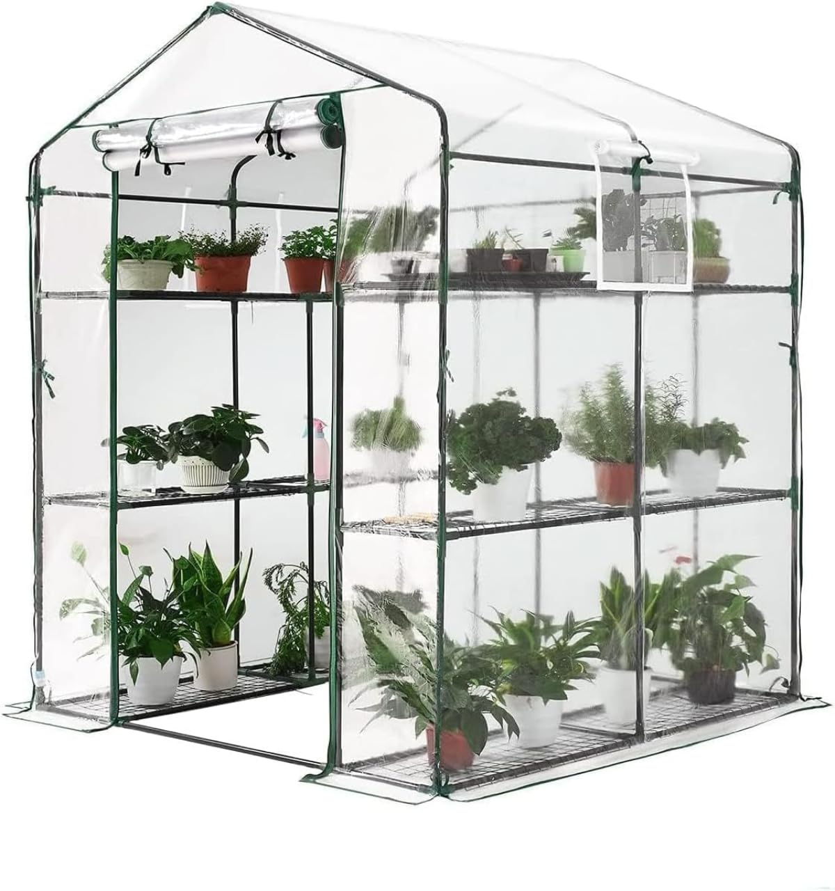 製植木室押しかぶせる ビニール棲み家替え押しかぶせる 身寄り家庭菜園・大型植木室用 草木保温罩 防寒・育みそだてる向け 鉄一こま不必要 ガーデンハウスカバー20