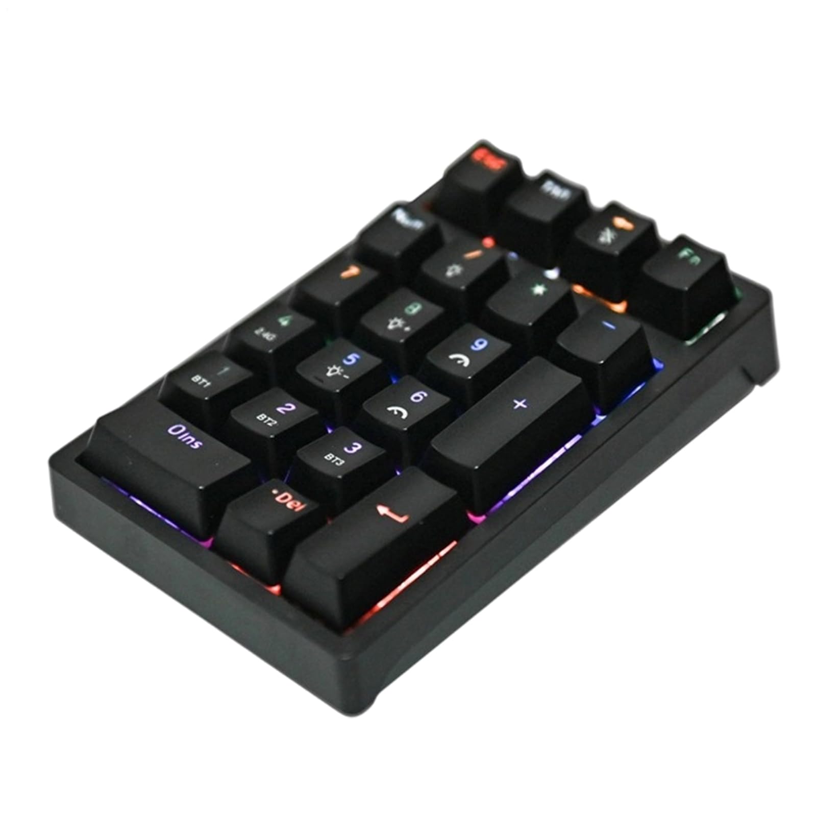 テンキー | メカニカルキーボード コンパクト | 21キー ワイヤレス 数字キーパッド - デスクトップ ノートブック コンピュータ ラップトップ ゲーム コンパクト 対応