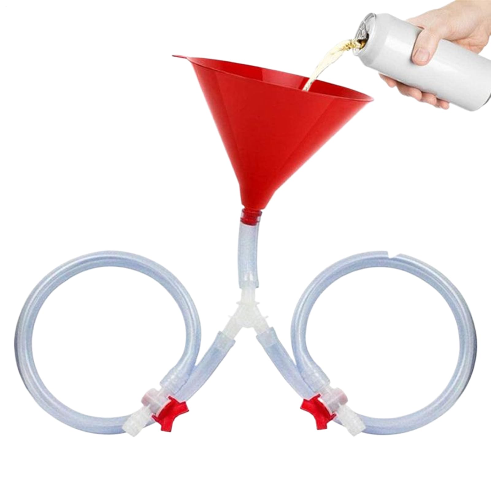 飲用ファンネル,イベント用ドリンキングファンネル バルブ付き - ホース付き 漏れ防止 飲料用器具 グループアクティビティ ビーチトリップ ゲーム 大学集会用 6,595円
