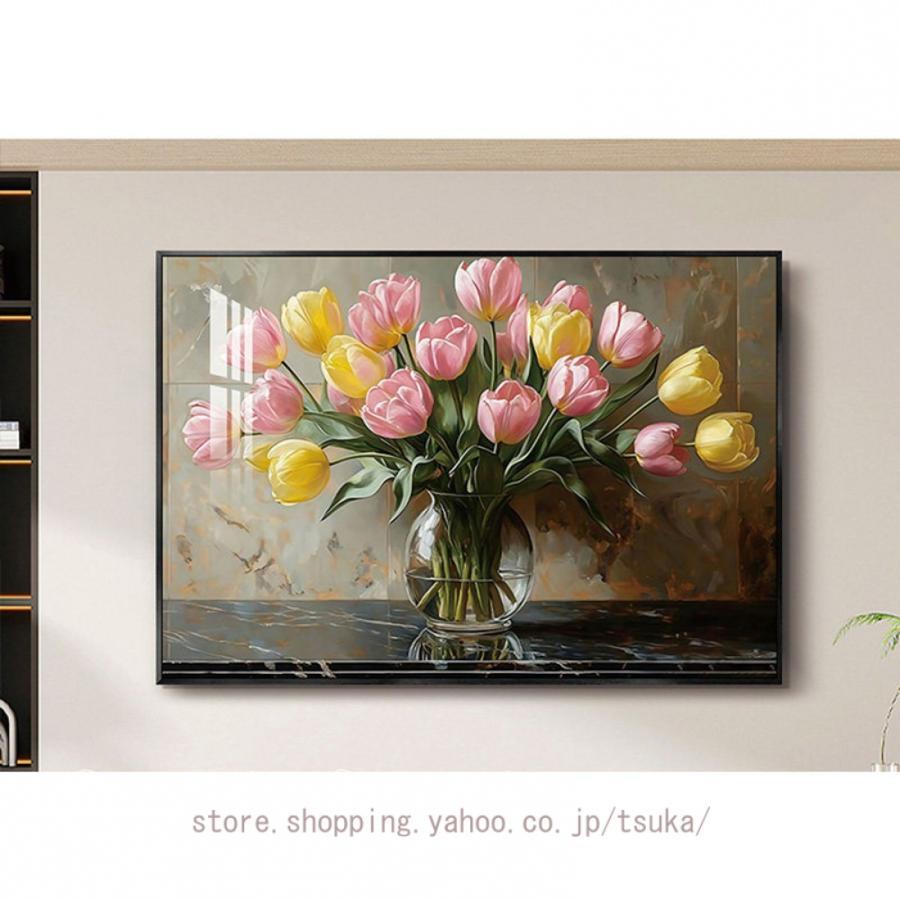 アートパネル インテリア キャンパス パネル 花 ポスター モダン 壁掛け 壁飾り アートボード フレーム付 絵画 装飾フレーム おしゃれ 北欧 ウォール