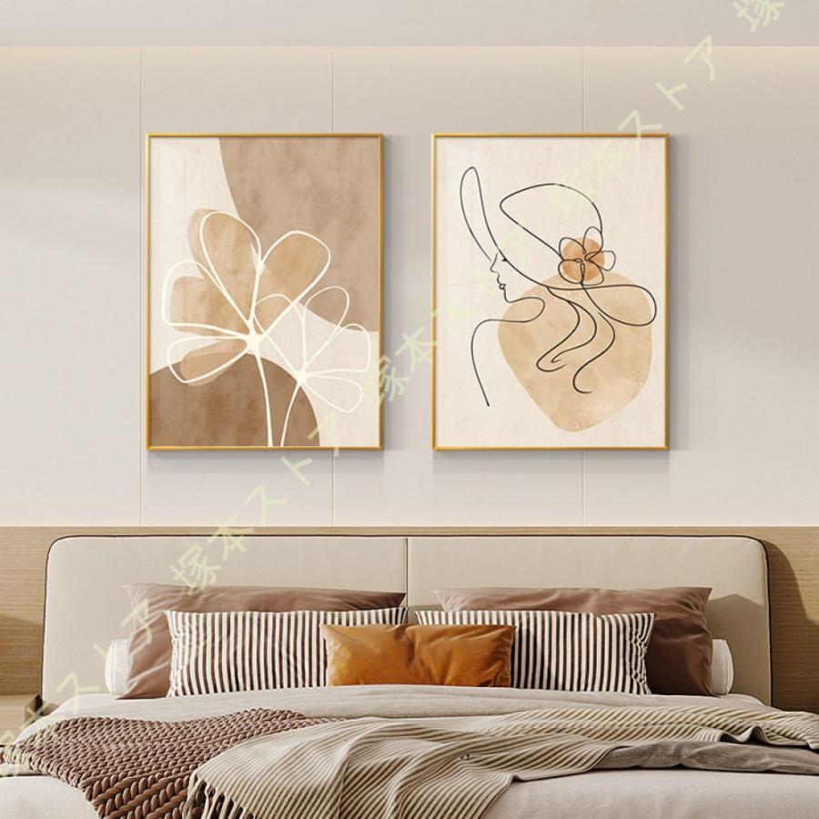 アートパネル おしゃれ 飾り絵 花柄 幾何 風景 ポスター 壁掛け フレーム アートボード インテリア 絵画 印刷された 部屋飾り 完成品 抽象
