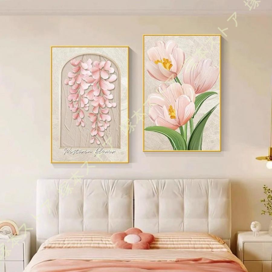 今めかしい 花 草木 ウォールダイアログボックス 2枚 飾りつけ絵 張り出し 飾りつけ 作物一こま 今めかしい 作物ゲーム盤 室内装飾 図面 刷り上げるされた かざり付ける画 好いたらしい 帆布