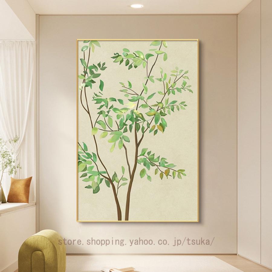 草木 木 葉 芸術ダイアログボックス 飾りつけ絵 貼り出し 今日このごろ飾りもの 枠組み 今めかしい 芸術ゲーム盤 絵図 刷り上げるされた 室内装飾御部屋飾りつけ 北欧 気取らない 緑であること 帆布