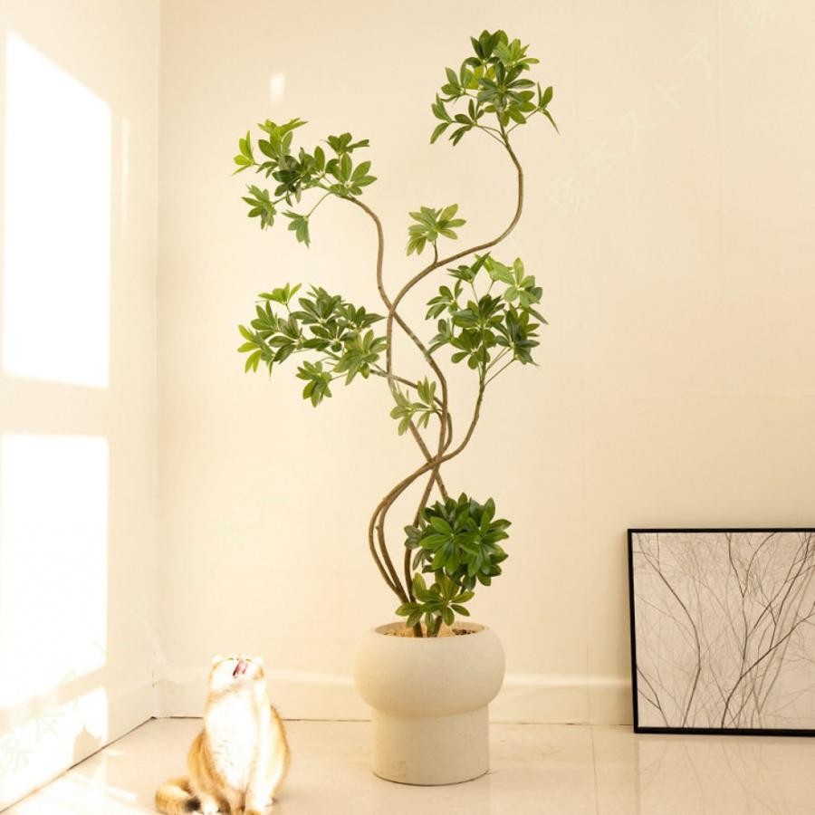 北欧 フェイクグリーン 大型 観葉植物 インテリア 人工観葉植物 観葉樹 室内 鉢 フェイク 造花 会議室 オフィス ホテル お祝い 開店祝い 贈り物 ギフト|きらりライフ