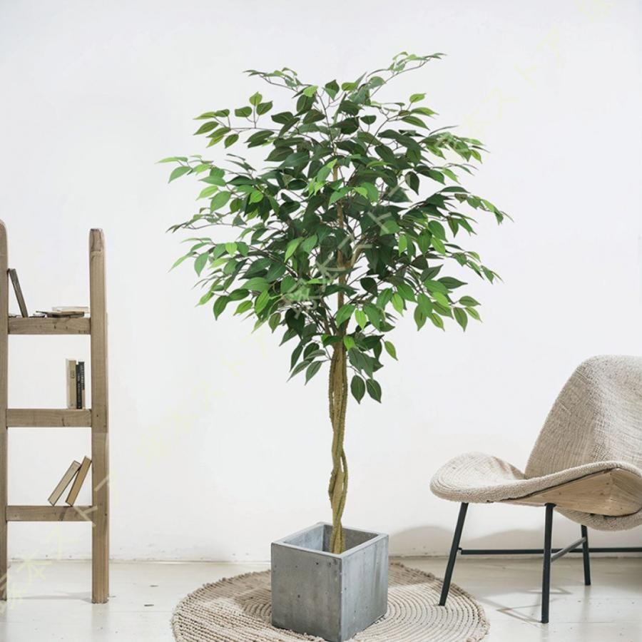 ガジュマル 常緑樹 おしゃれ お手入れ不要 フェイクグリーン 観葉植物 フェイク 人工観葉植物 リアル 大型 インテリア 大きい 鉢植え 開店祝い 新築祝い|きらりライフ