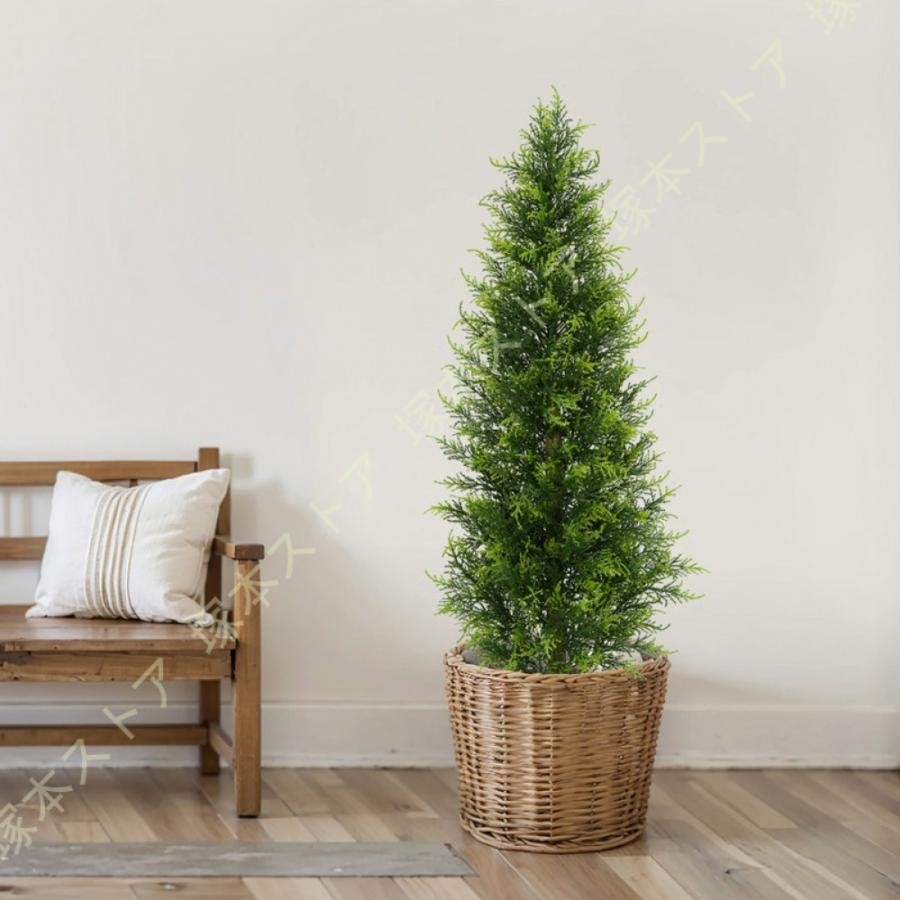 フェイクグリーン 人工観葉植物 インテリア 松の木 クリスマスツリー 造花 人工観覧植物 オシャレ 本物そっくり 手入れ不要 観葉樹 水やり不要 枯れない｜きらりライフ