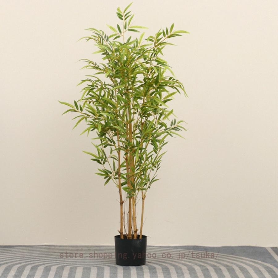 フェイクグリーン 枯れない 人工観葉植物 観葉樹 造花 竹 幸福の木 おしゃれ 癒し 世話がない 屋内 ホーム 玄関 オフィス インテリア 世話いらず 水やり不要|きらりライフ