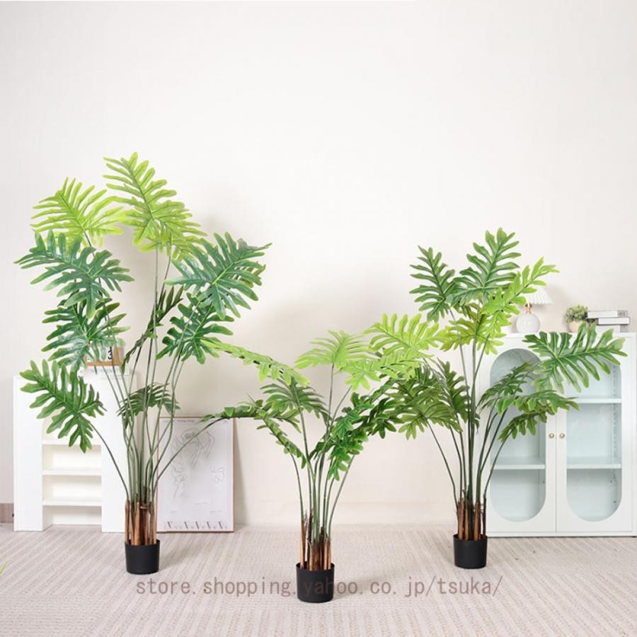 鉢植え クワズイモ 観葉樹 フェイクグリーン 人工観葉植物 風水 開運 造花 大きい インテリア おしゃれ 人工植物 世話いらず 水やり不要 防汚 抗菌 お祝い｜きらりライフ 11,868円