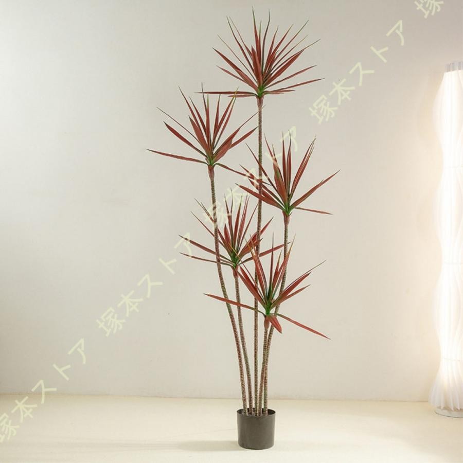 フェイクグリーン インテリアグリーン ドラセナ 観葉樹 人工 観葉植物 フェイク 植物 造花 インテリア お手入れやすい 水やり不要 害虫駆除不要 室内 家庭｜きらりライフ