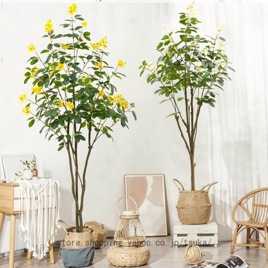 人工観葉植物 北欧 ins風 フェイクグリーン フェイクツリー フェイク植物 室内 屋外 玄関 リビング ベッドルーム ガーデン 庭 ベランダ 造花 シンプル|きらりライフ