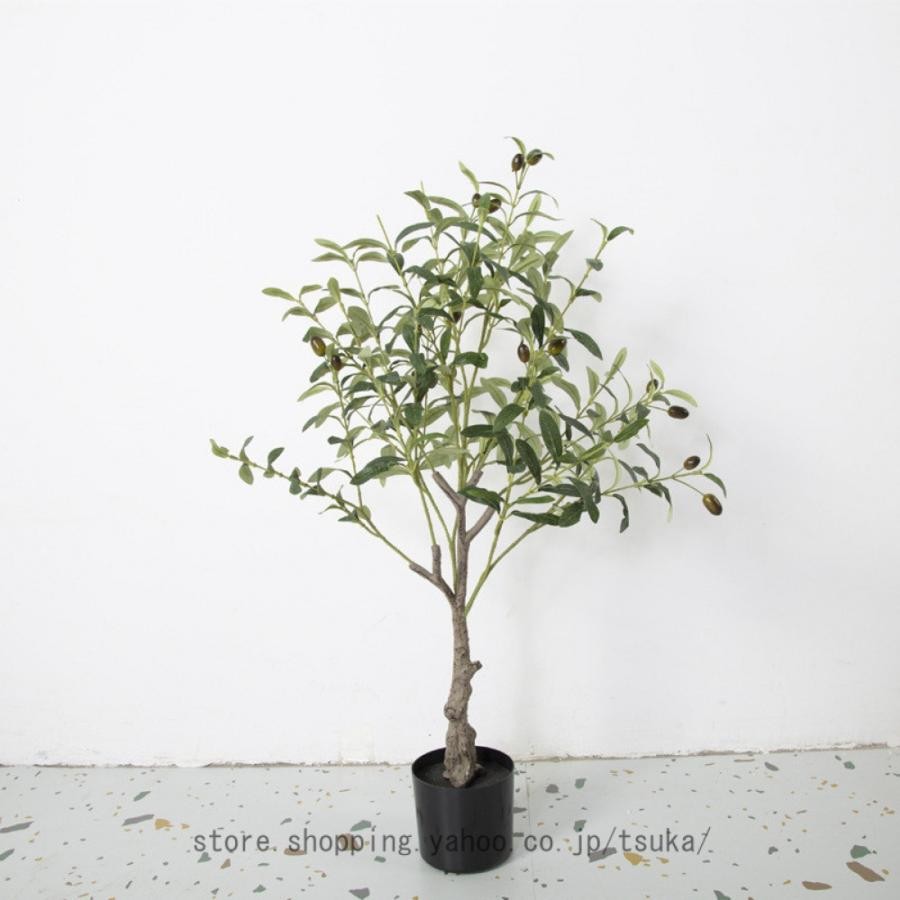 オリーブの木 おしゃれ 北欧 ヨーロッパ ツリー オーナメント 飾り お祝い 大型 人工観葉植物 抗菌 防汚 フェイクグリーン 水やり不要 枯れない 常緑樹 造花|きらりライフ