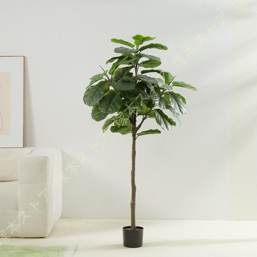 人工観葉植物 フェイクグリーン 大型 人工植物 造花 インテリア おしゃれ リアル 観葉植物 フェイク 室内用植物 リビング オフィス 店舗用 コンパクト｜きらりライフ