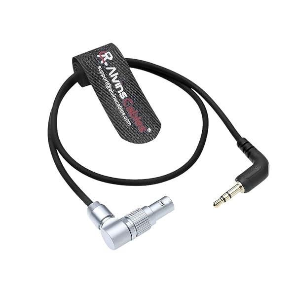 Tentacle Sync アダプター ケーブル Tentacle Timecode Generator 3.5mm to ARRI Alexa Sound Devices 5 pin コネクタ 12 o'clock 上向き|きらり堂