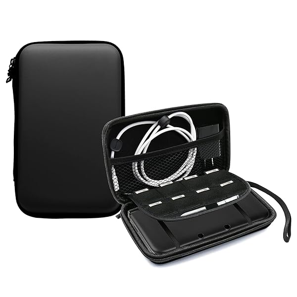 楽天市場】3DS保護プラスチックxアルミニウム収納ケースカバー[新品