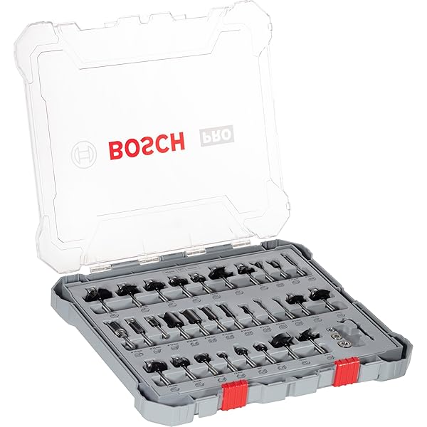 ボッシュ(BOSCH) ルーター・トリマービットセット(30種・30本入) 2607017474
