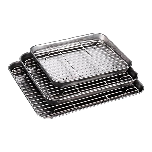 楽天市場】食彩亭 ステンレス連結バット・アミ付 (TP-20) ステンレス製