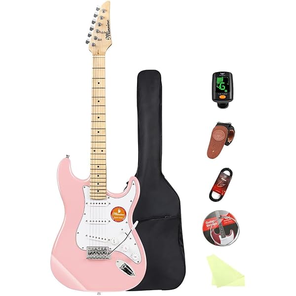 楽天市場】【ピックSET】豆しぱみゅぱみゅ エレキギター MPP-TL PINK