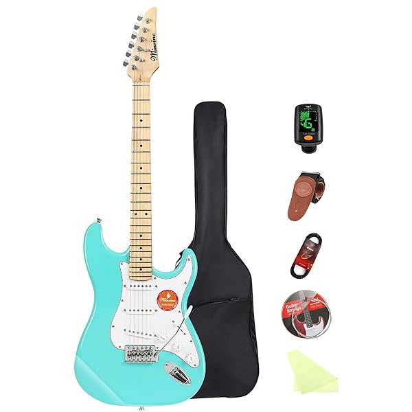 Bullfighter エレキギター ブラック Amazon.com: Bullfighter Electric Guitar for Music Lover Beginner