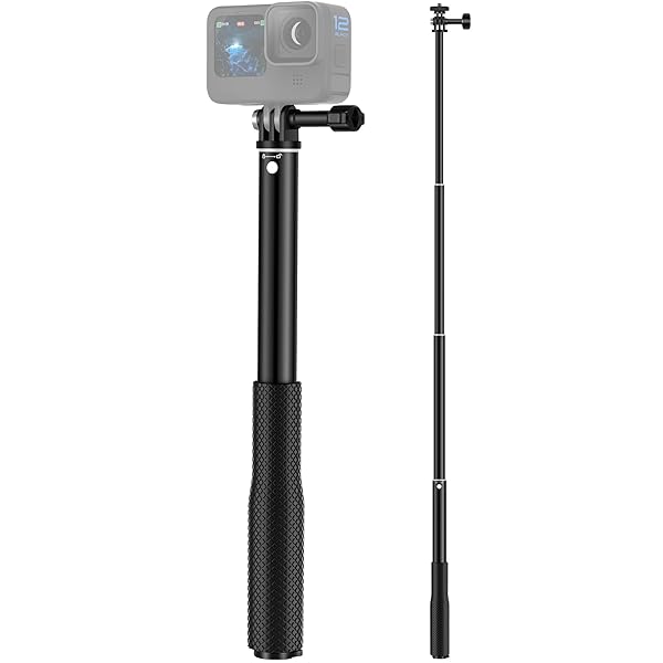 楽天市場】【送料無料】GoPro用 防水自撮り棒, 92cm 延長ポール 調節